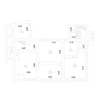 Верхняя Радищевская улица, 8с1 - 654,50 кв.м. - Продажа здания / особняка в ЦАО