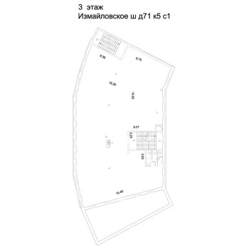 Измайловское шоссе, 71к5с1 - 1531,00 кв.м. - Продажа здания / особняка в ВАО
