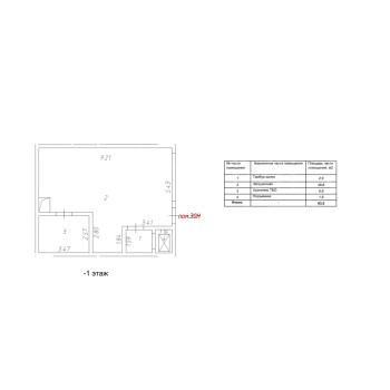 Марка Шагала набережная, 15к1 - 312,20 кв.м. - Продажа здания / особняка в ЮАО