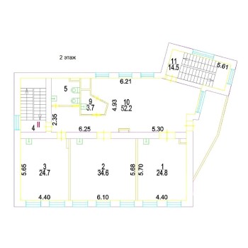 Красноармейская улица, 34А - 524,00 кв.м. - Продажа здания / особняка в САО