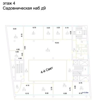 Садовническая набережная, 9 - 3086,00 кв.м. - Продажа здания / особняка в ЦАО