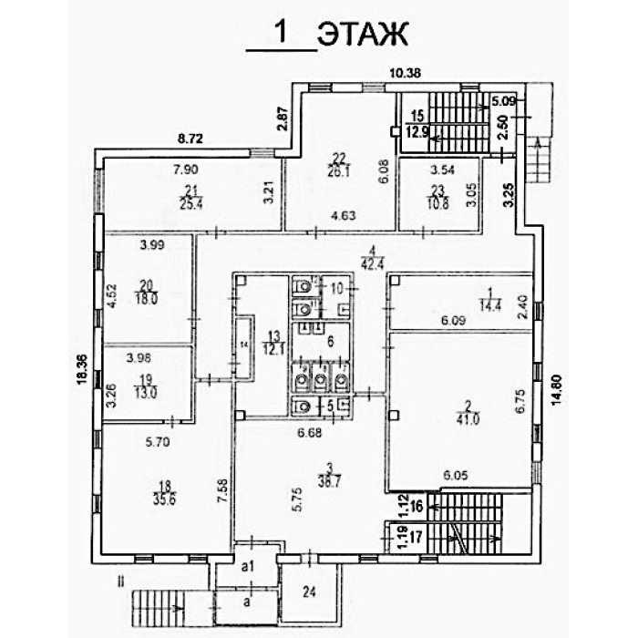 Верхняя Масловка улица, 18Бс9 - 993,50 кв.м. - Продажа здания, ОСЗ, особняка