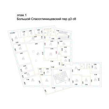 Большой Спасоглинищевский переулок, 3с8 - 1472,00 кв.м. - Продажа здания / особняка в ЦАО