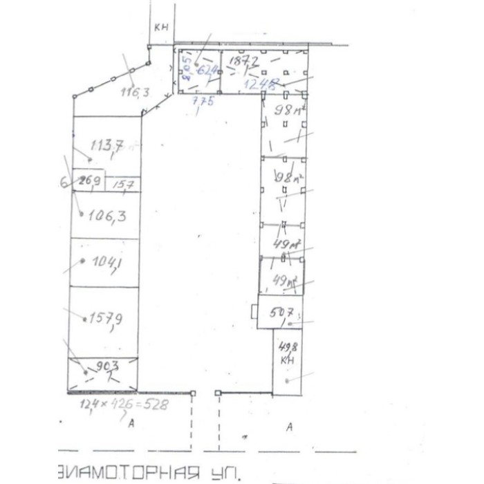 Авиамоторная улица, 48c1 - 1300,00 кв.м. - Продажа здания, ОСЗ, особняка