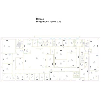 Мичуринский проспект, 45 - 4853,90 кв.м. - Продажа здания / особняка в ЗАО