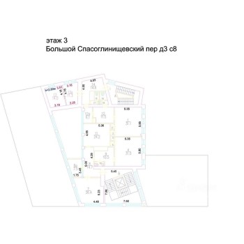 Большой Спасоглинищевский переулок, 3с8 - 1472,00 кв.м. - Продажа здания / особняка в ЦАО