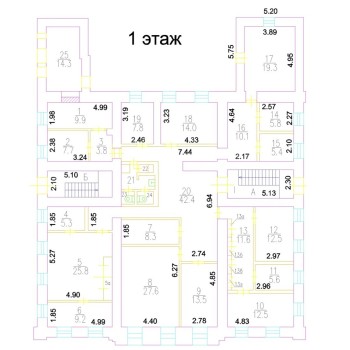 Озерковская набережная, 52с1 - 1137,50 кв.м. - Продажа здания / особняка в ЦАО