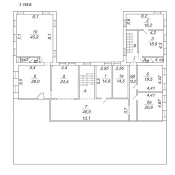 Чаплыгина улица, 9с1 - 1266,00 кв.м. - Аренда здания / особняка в ЦАО