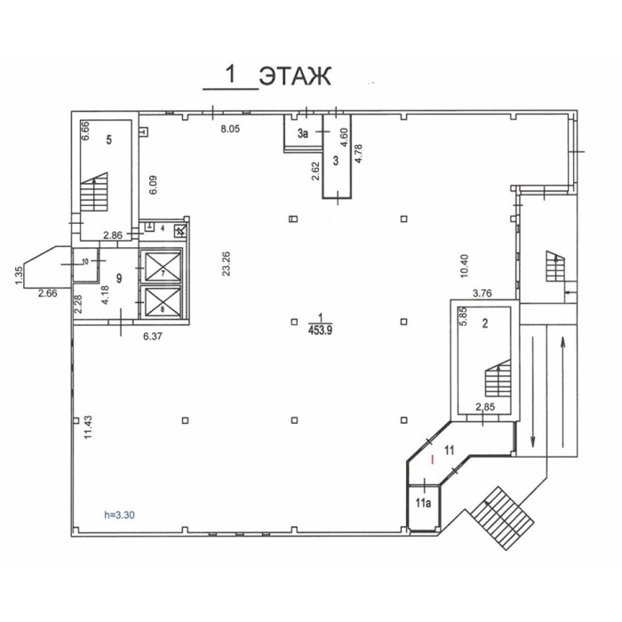 Каспийская улица, 22к1 - 2421,00 кв.м. - Продажа здания, ОСЗ, особняка