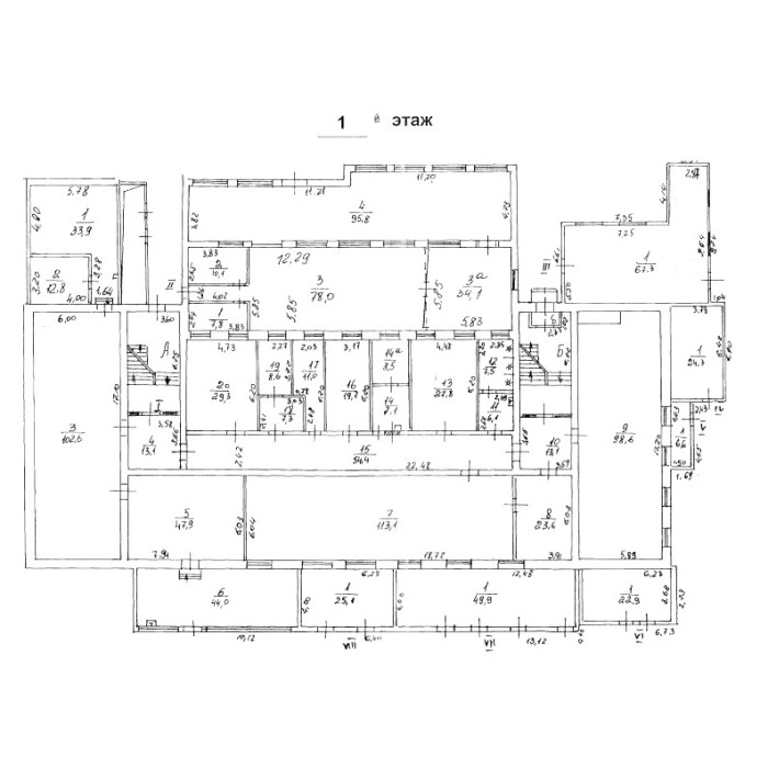 Щербаковская улица, 53к4 - 4403,00 кв.м. - Аренда здания, ОСЗ, особняка