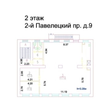 2-й Павелецкий проезд, 9 - 492,80 кв.м. - Продажа здания / особняка в ЮЗАО