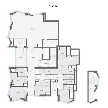 Электрический переулок, 1 - 632,20 кв.м. - Продажа здания / особняка в ЦАО