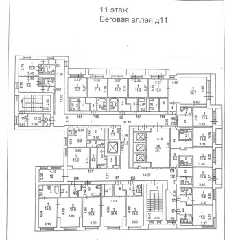 Беговая аллея, 11 - 8615,20 кв.м. - Продажа здания / особняка в ЮВАО