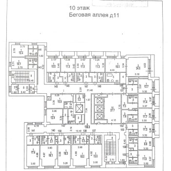 Беговая аллея, 11 - 8615,20 кв.м. - Продажа здания / особняка в ЮВАО