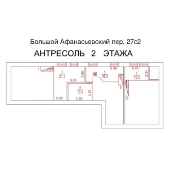 Большой Афанасьевский переулок, 27с2 - 880,00 кв.м. - Аренда здания / особняка в ЦАО