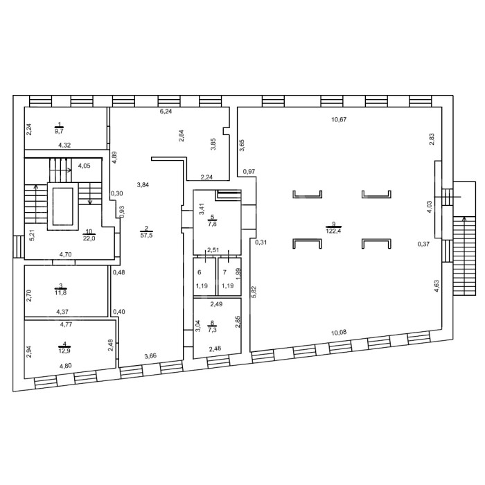 Большая Серпуховская улица, 19/37с5 - 1023,00 кв.м. - Продажа здания, ОСЗ, особняка