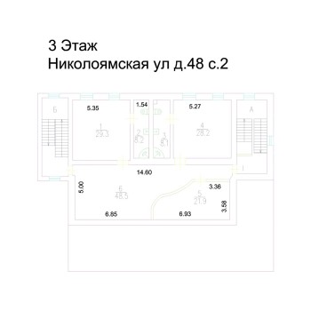 Николоямская улица, 48с2 - 1516,00 кв.м. - Продажа здания / особняка в ЦАО