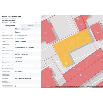 Тверская улица, 9Ас5 - 700,00 кв.м. - Продажа здания / особняка в ЦАО
